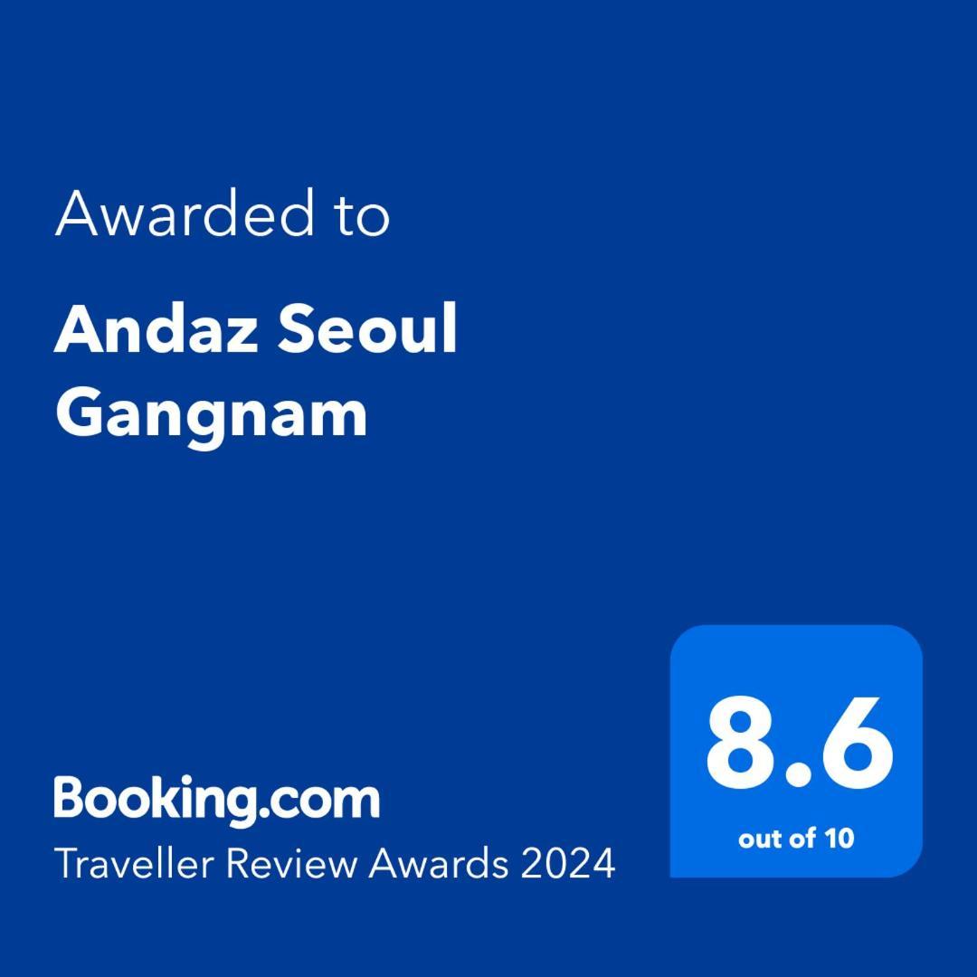 Andaz Seoul Gangnam, By Hyatt Hotell Exteriör bild